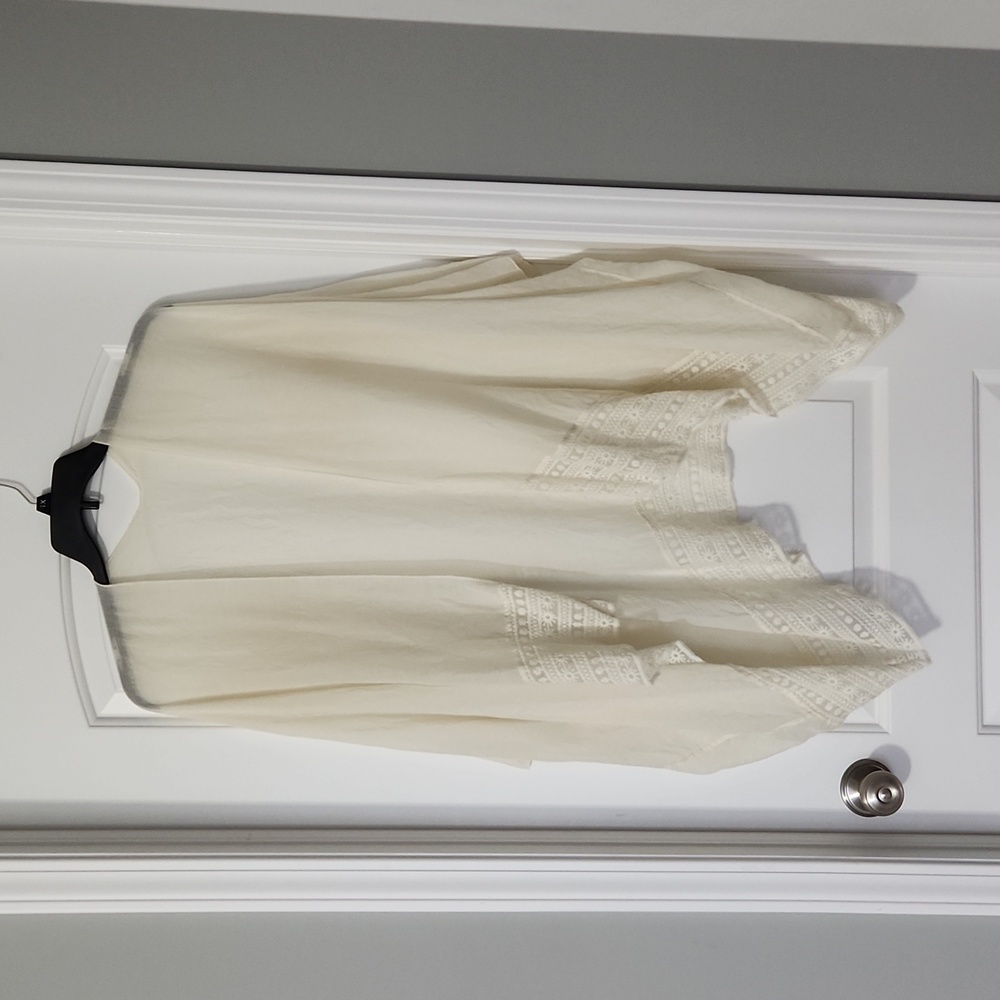 Off White Boho Kimono